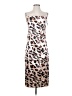 Xxxiticat Animal Print Ivory Cocktail Dress Size S - photo 1