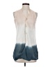 Stark X 100% Cotton Blue Sleeveless Blouse Size XS - photo 1