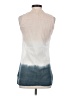 Stark X 100% Cotton Blue Sleeveless Blouse Size XS - photo 2