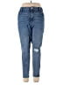 Gap Hearts Blue Jeans Size 20R - photo 1