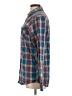 Assorted Brands 100% Cotton Plaid Blue Long Sleeve Button-Down Shirt Size L - photo 5