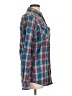 Assorted Brands 100% Cotton Plaid Blue Long Sleeve Button-Down Shirt Size L - photo 4