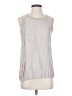 Blue Sand Silver Sleeveless Blouse Size S - photo 1