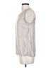 Blue Sand Silver Sleeveless Blouse Size S - photo 5