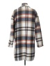 Zeagoo Plaid Gray Coat Size S - photo 2