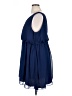 Assorted Brands Solid Blue Casual Dress Size XL (estimated) - photo 5