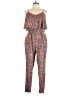 Lilka 100% Rayon Hearts Orange Jumpsuit Size M - photo 1
