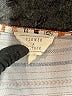 Three Floor Stripes Silver Short Sleeve Blouse Size 3X - photo 7