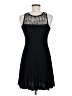 Hearts... Black Cocktail Dress Size M - photo 2