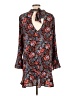 Xhilaration 100% Polyester Red Kimono Size L - photo 2
