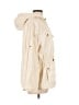 MICHAEL Michael Kors 100% Cotton Ivory Raincoat Size L - photo 4