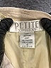 Petite Sophisticate 100% Linen Tan Linen Pants Size 2 - photo 7