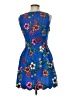 Vince Camuto Floral Blue Cocktail Dress Size 6 (petite) - photo 2