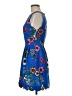 Vince Camuto Floral Blue Cocktail Dress Size 6 (petite) - photo 5