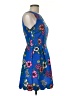 Vince Camuto Floral Blue Cocktail Dress Size 6 (petite) - photo 4