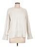 Unbranded 100% Polyester Silver Pullover Sweater Size L - photo 1