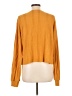 Shein Orange Long Sleeve Blouse Size L - photo 2