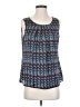 Elementz Blue Sleeveless Blouse Size S - photo 1