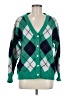 Assorted Brands Argyle Green Cardigan Size M - photo 1
