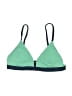 Lively Color Block Green Swimsuit Top Size XS - photo 1