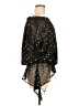 Kenar Black 3/4 Sleeve Blouse Size 8 - photo 4