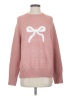 Unbranded 100% Polyester Pink Pullover Sweater Size S - photo 1