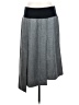 Promod Solid Gray Casual Skirt Size 4 (estimated) - photo 1