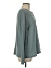 Shein Teal Long Sleeve Henley Size 8 - 10 - photo 4