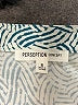 Perseption Concept Teal 3/4 Sleeve Blouse Size S - photo 7