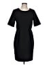 The Limited Solid Black Casual Dress Size L - photo 1