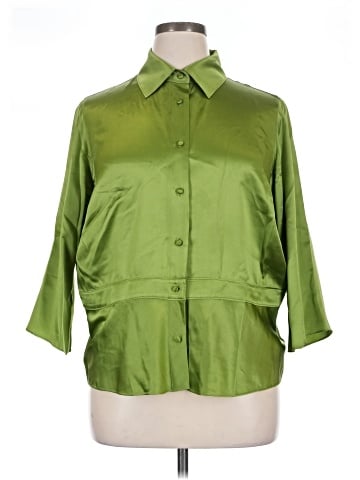i.e. 3/4 Sleeve Button-Down Shirt (view 1)