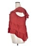 Maurices 100% Rayon Red Short Sleeve Blouse Size 20 (2) - photo 5