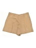 A.L.C. Solid Tan Khaki Shorts Size 8 - photo 1