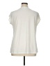 NY Collection Ivory Short Sleeve Blouse Size 1X - photo 2