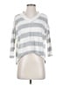 Pretty Young Thing Gray 3/4 Sleeve Top Size S - photo 1