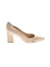 Marc Fisher LTD Gold Tan Heels Size 10 - photo 1
