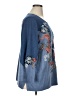 Chico's Paisley Blue Pullover Sweater Size XL (3) - photo 4