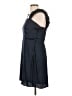 Socialite 100% Polyester Solid Blue Casual Dress Size L - photo 5