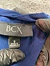 BCX 100% Polyester Solid Blue Casual Dress Size S - photo 7