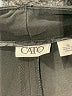 Cato Solid Black Shorts Size 10 - photo 3
