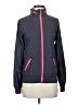 Nike 100% Polyester Solid Blue Track Jacket Size S - photo 1