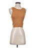It's Tan Sleeveless Top Size Sm - Med - photo 1