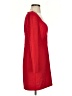 Express Outlet Solid Red Cocktail Dress Size S - photo 4