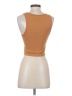 It's Tan Sleeveless Top Size Sm - Med - photo 2