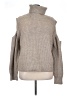 Willow & Root Gray Turtleneck Sweater Size L - photo 1
