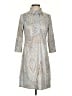Gretchen Scott Designs Paisley Gray Casual Dress Size XS - photo 1
