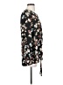 Halogen 100% Polyester Black Long Sleeve Blouse Size S - photo 4