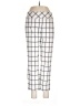 up! Plaid Ivory Casual Pants Size 8 - photo 1