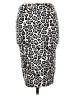 Witchery Animal Print Gray Casual Skirt Size 10 - photo 2