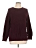 Ellen Tracy Solid Burgundy Pullover Sweater Size L - photo 1